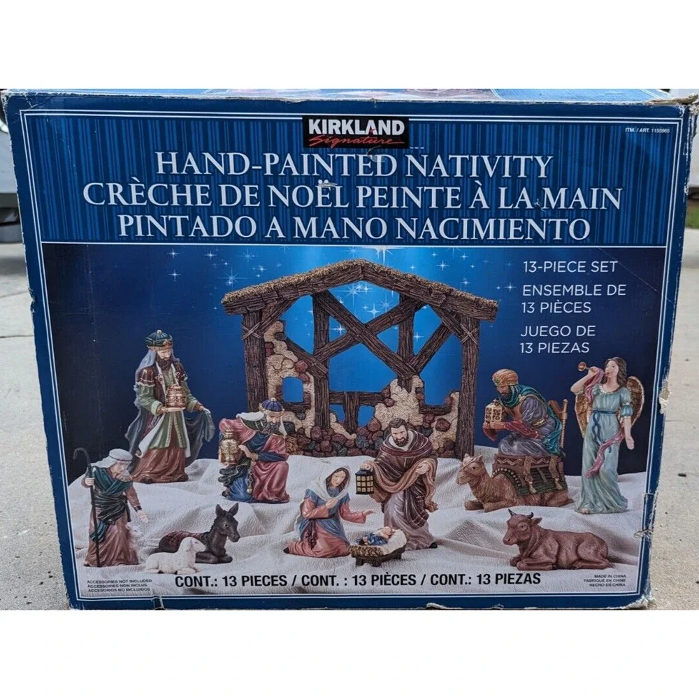 Mary Figurine Kirkland Signature Nativity #1155965 Replacement Piece